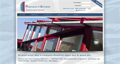 Desktop Screenshot of plastiquesdoccitanie.com